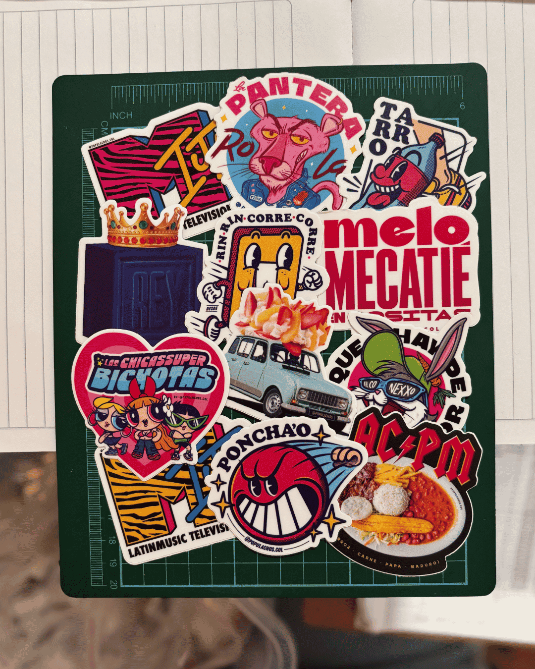 Pack de stickers