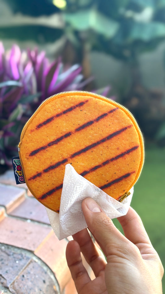 Monedero arepa amarilla